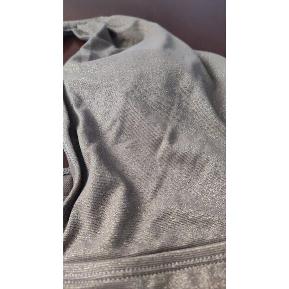 Kenneth Cole NY One Piece Swimsuit Teal Blue SZ Small Key Hole, Halter Tie Neck - Picture 2 of 5